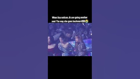 The way jk look at lisa 👀 @AIMirror_Official #lisa #jungkook #liskook #bts #blackpink #shorts