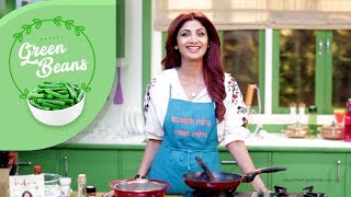 Green Beans with Sesame and Garlic | Shilpa Shetty Kundra | Healthy Recipes | The Art Of Loving Food