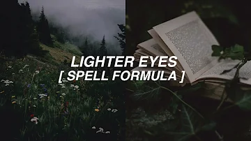 lighter eyes (spell formula) - Cherry Subliminals