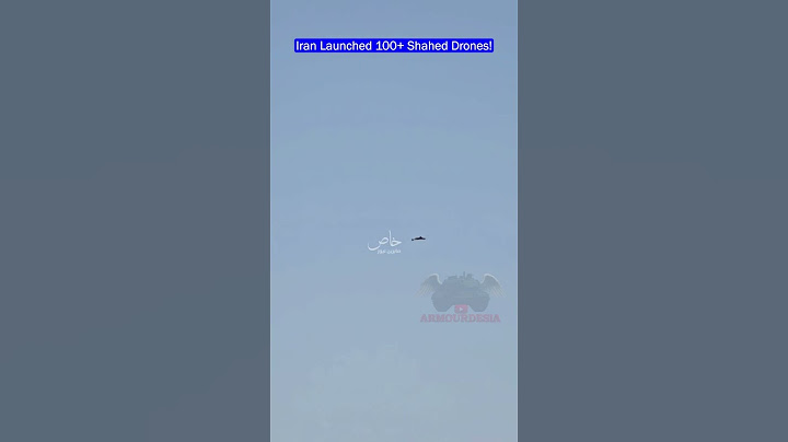 Iran Launches 100+ Shahed Drones Toward Israel!