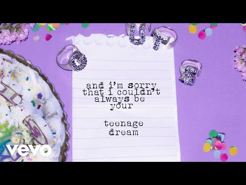 Olivia Rodrigo - teenage dream (Official Lyric Video)