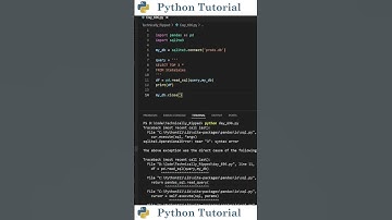 Selecting Top Rows In SQLite | Python Tutorial
