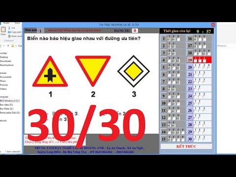 Video Lý thuyết thi lái xe Ô tô hạng B2 KHÔNG KHÓ - Đề số 1 - youtube