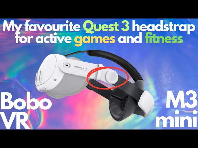 I just got the M3 Pro BoboVR headstrap for my Quest 3 from  - ask me  any questions you might have. (And a quick review) : r/OculusQuest