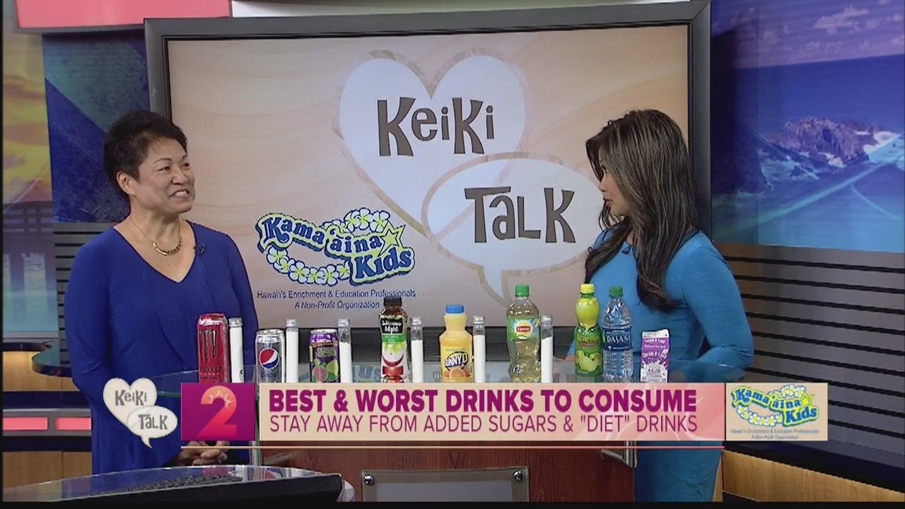 Keiki Encouraged to Limit Sugar Sweetened Beverages