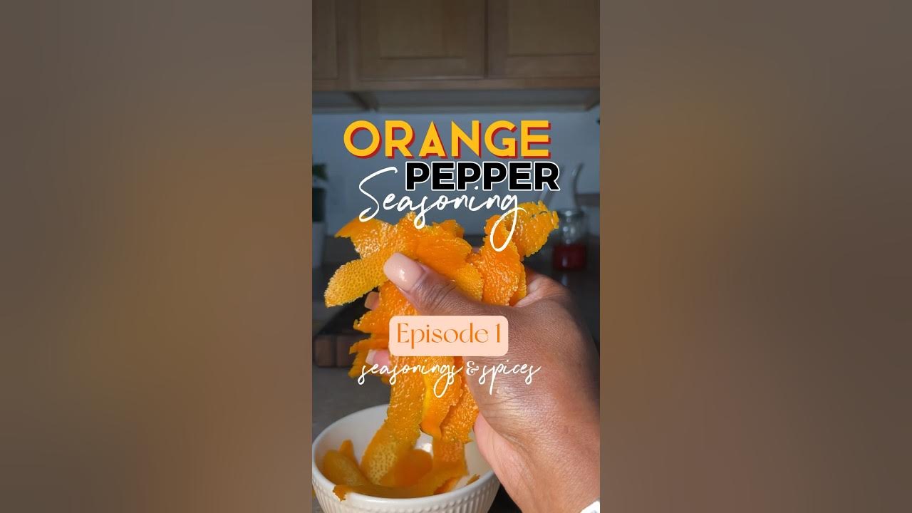 ORANGE PEPPER 🍊 Seasoning  Ep. 1 Seasoning & Spices #shortsfeed  #explorepage #spices 