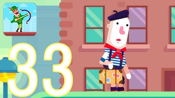 Bowmasters Gameplay Walkthrough Part - 33 Mime (iOS,Android)