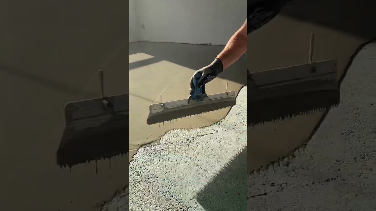 Boden nivellieren 😎 