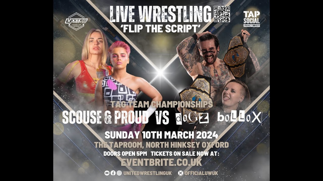 United Wrestling : Day 14 Flip the Script Match 6 - tHe DoGz BolLoX vs Scouse and Proud