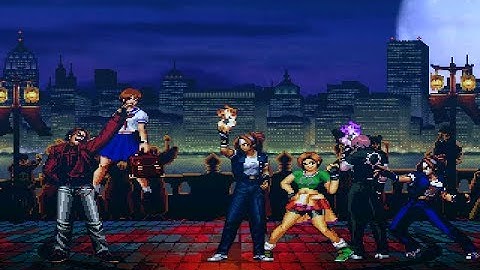 MUGEN KOF NESTS Kyo Vs. Kyoko Team
