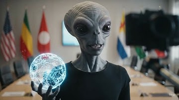 AlienVlogz - Human Labor | Veo 3