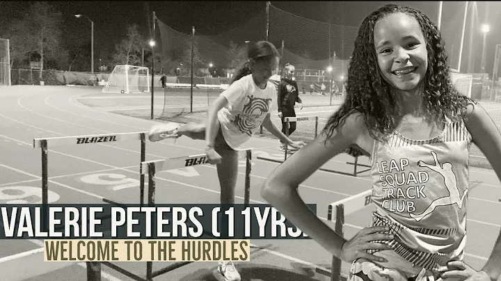 Track and field - Valerie Peters first time trying...