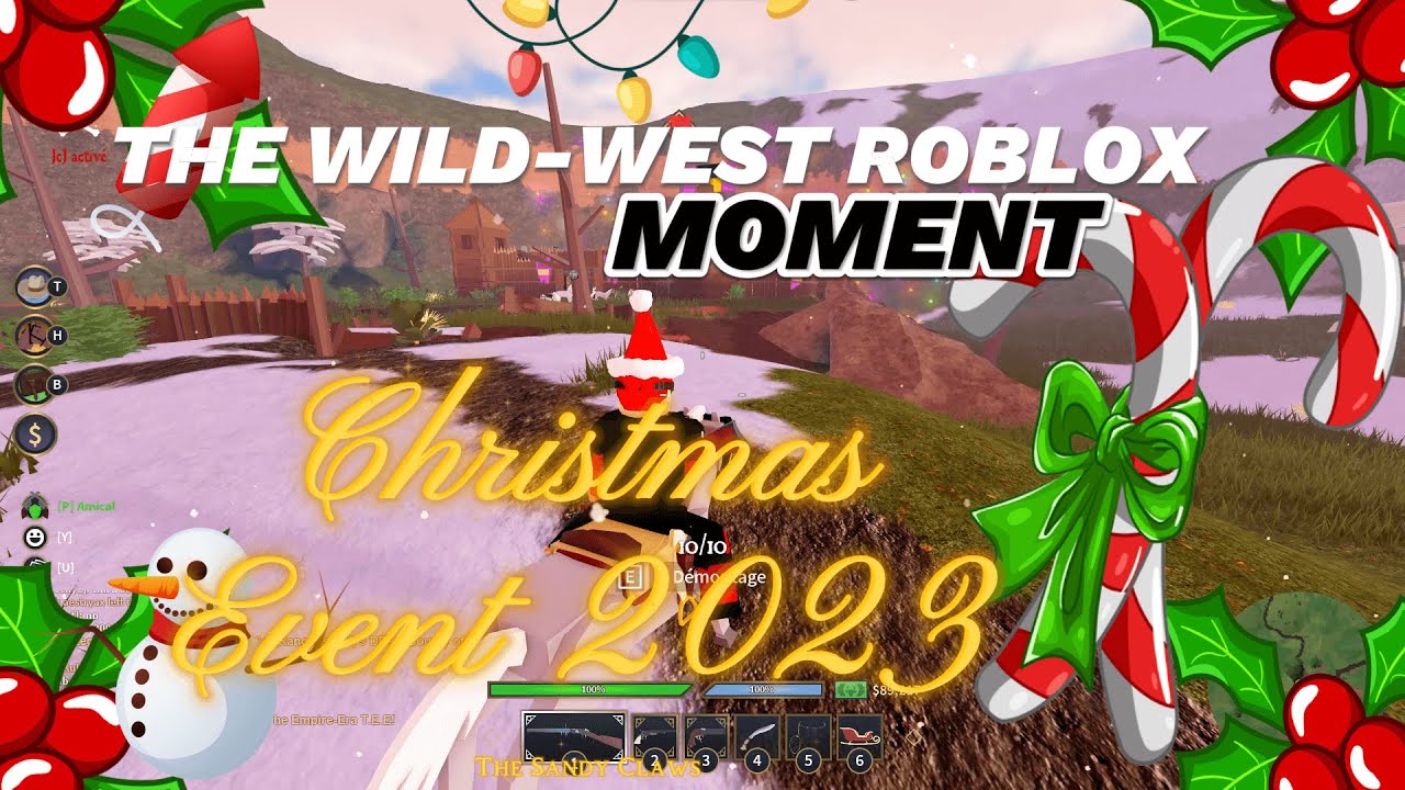 Battle Christmas ! wildwest roblox event 2023 YouTube