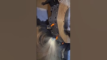 🔥🔥🔥 Lathe action 🔥🔥🔥 #machineshoplife #cncmachine #cncsoftware #machine #industrialequipment