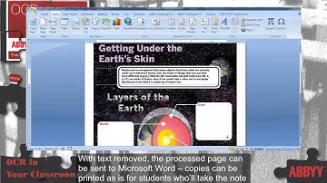 ABBYY FineReader and Note Taking Resources (OCR in Your Classroom)