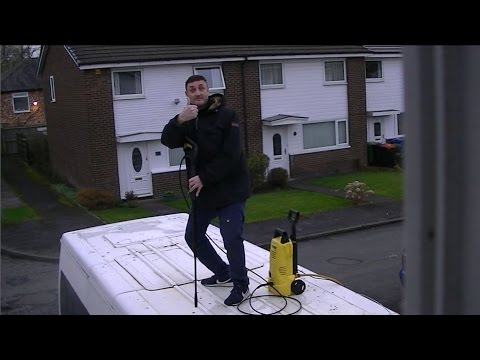 012) Preparing to stop leaking roof 3/3/2017 - Ford Transit Minibus