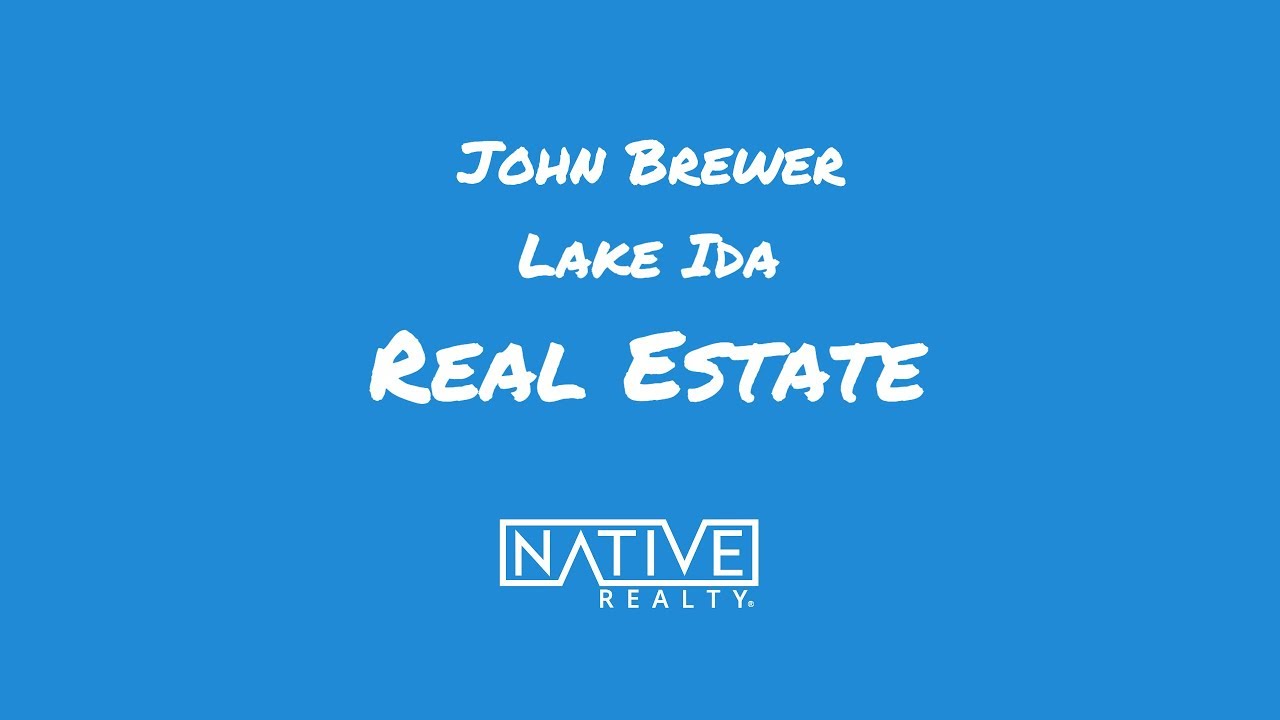 John BrewerLake Ida Real Estate Scene2018 Overview YouTube