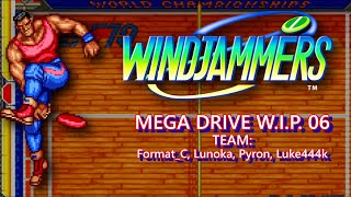 Windjammers Mega Drive W.I.P. #6