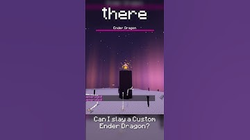 Can I Defeat a CUSTOM Ender Dragon? #minecraft #datapack #letsplay