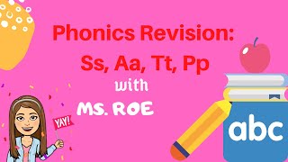 Phonics Revision Ss, Aa, Tt, Pp