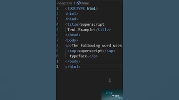 html sup tag  #html #webdevelopment #htmlacademy #codecademy #coding#programminglanguage  #webdesign