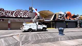 Wildwood NJ Construction and Prep for the 2024 season! ￼