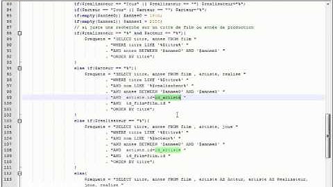 PHP et MySQL Effectuer des ordres SQL impliquant plusieurs tables