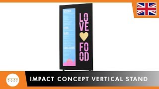 Menu Case - Impact Concept Vertical Stand