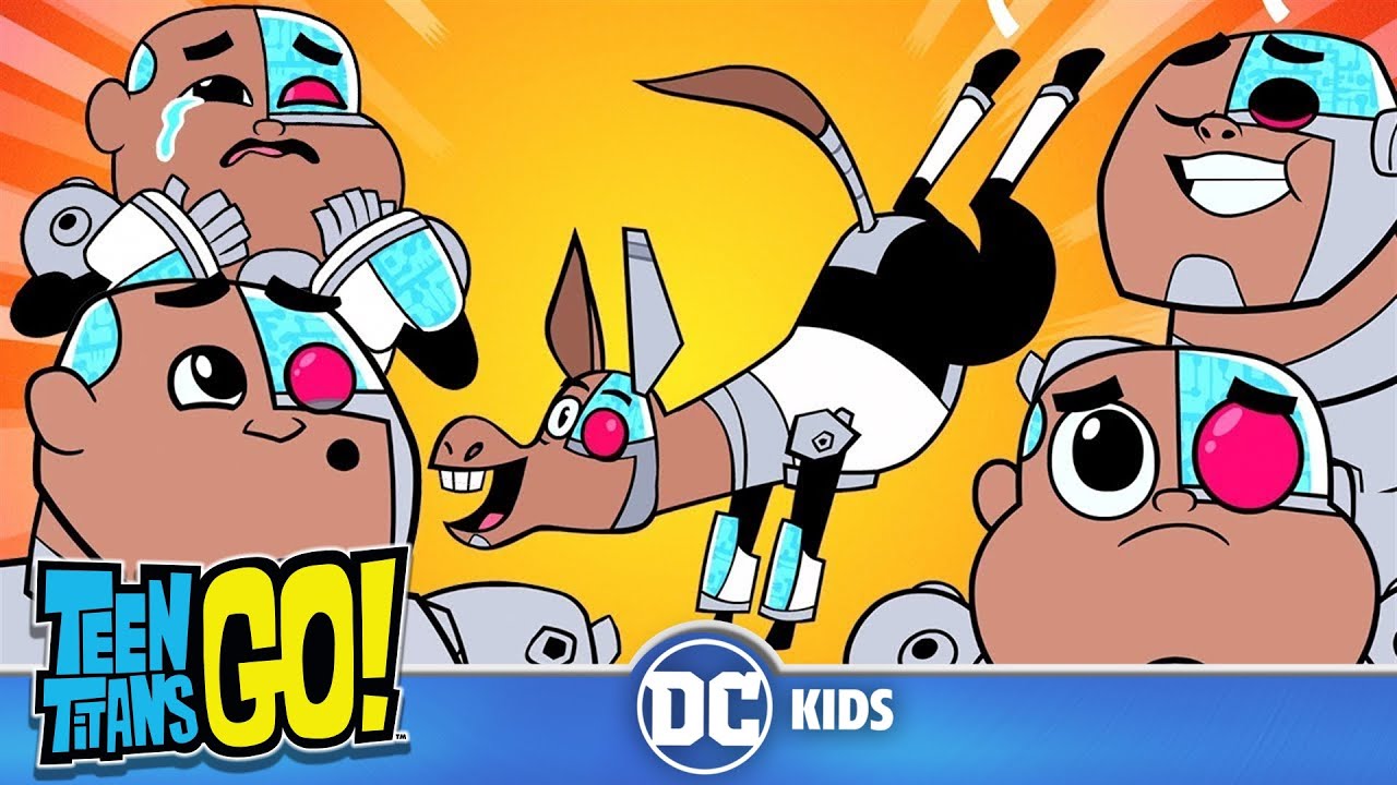 Teen Titans Go! | Adorable Cyborg | @DC Kids