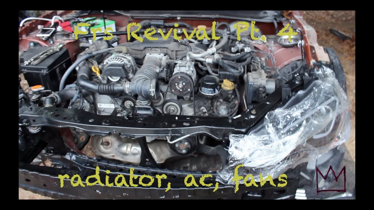 Rebuilding A Wrecked Scion FRS Pt. 4 - Assembling the front end