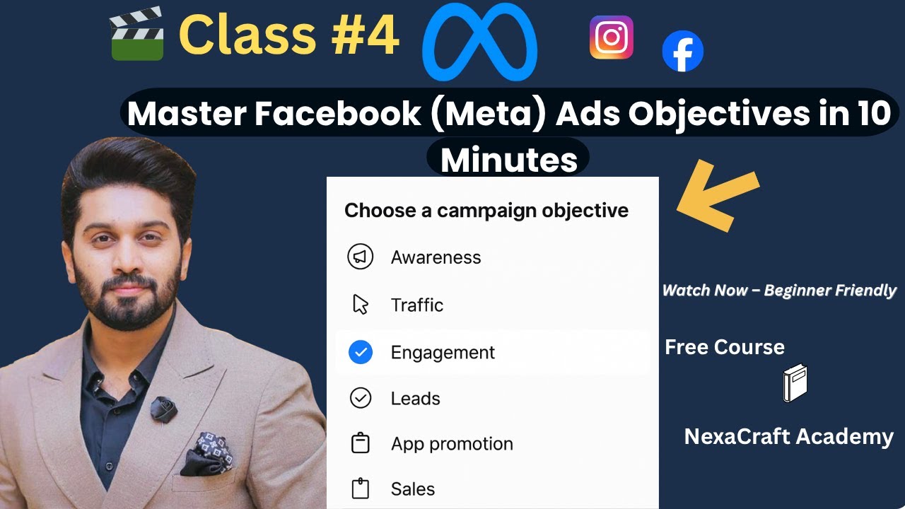 Master Facebook (Meta) Ads Objectives in 10 Minutes | Understand Campaign Goals Step-by-Step