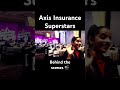 Axis Insurance Superstars behind the scene by Anchor Nikita Rana #anchor #nikitarana #corporateemcee