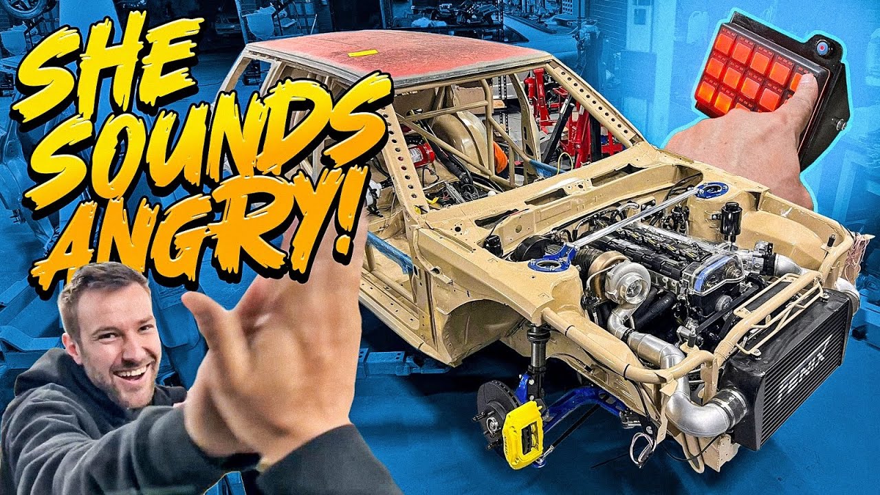 We Did it! First Start V3 1000hp 2JZ Skyline Wagon - YouTube