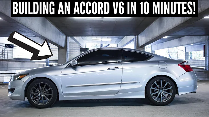 BUILDING AN ACCORD V6 COUPE IN 10 MINUTES! | 2008 Honda Accord V6 Build @abc.garage