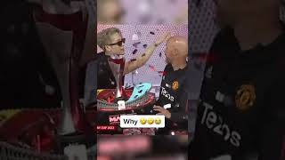 He wanted to touch Ten Hag’s head 😭 Net Worth