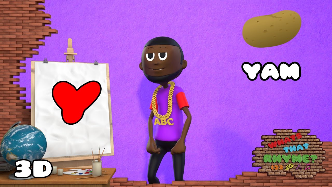 The Letter Y Hip Hop Song | Alphabet Rap Song A - Z | Nursery Rhymes 3D ...