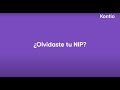Guía | Cómo recuperar tu NIP desde la aplicación de Konfío