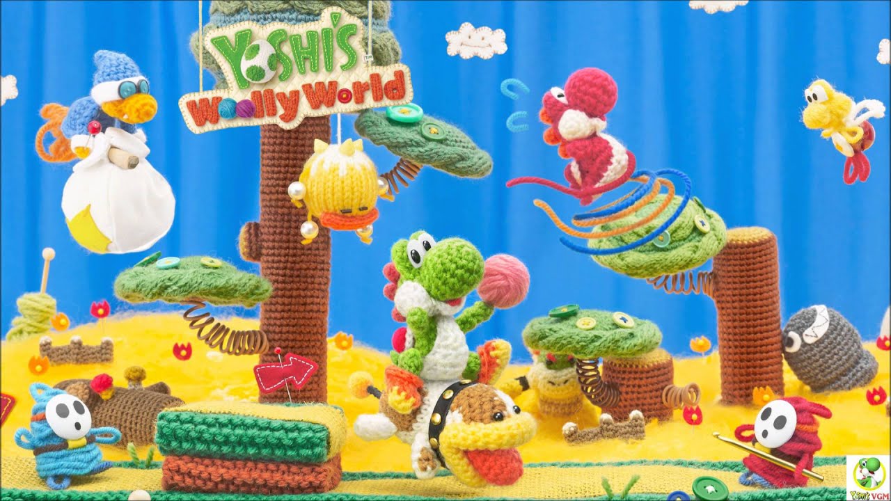 Spooky Scraps - Yoshi's Woolly World OST