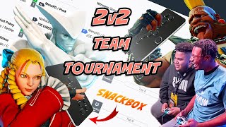 HOW I HELPED THE CAPCOM CUP CHAMP WIN A SNACKBOX!!!