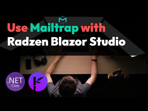 Setup Mailtrap in Radzen Blazor Studio