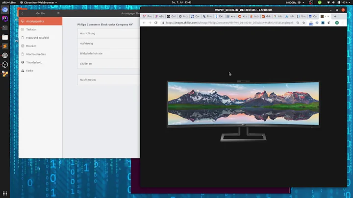 Enable full resolution and refresh rate for ultrawide monitor in Ubuntu 19.04 with Intel graphics