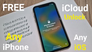 فتح iCloud مجانًا لأي جهاز iPhone مفقود/معطل/نسيان معرف Apple وكلمة المرور لأي نظام iOS بنجاح بنسبة 1000%✔️