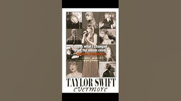 Guess what I changed from the album cover...|| #taylorswift #taylorsversion #swifties #album