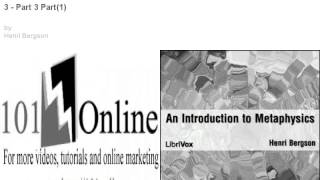 3 - Part 3 Part(1) An Introduction to Metaphysics 101online