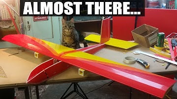 GemiNice Scratch Build (2/3) - Twin motor Depron Plane Heavy Lift FPV Slow Flyer