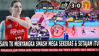 🔴MEGA MODE BRUTAL‼️ Smarzek Kena Headshot, Pertamina Enduro Hancurkan Popsivo 3-0