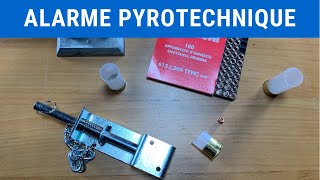 Alarme périmétrique pyrotechnique🧨🔊explications et essais  par NICO FIREARMS