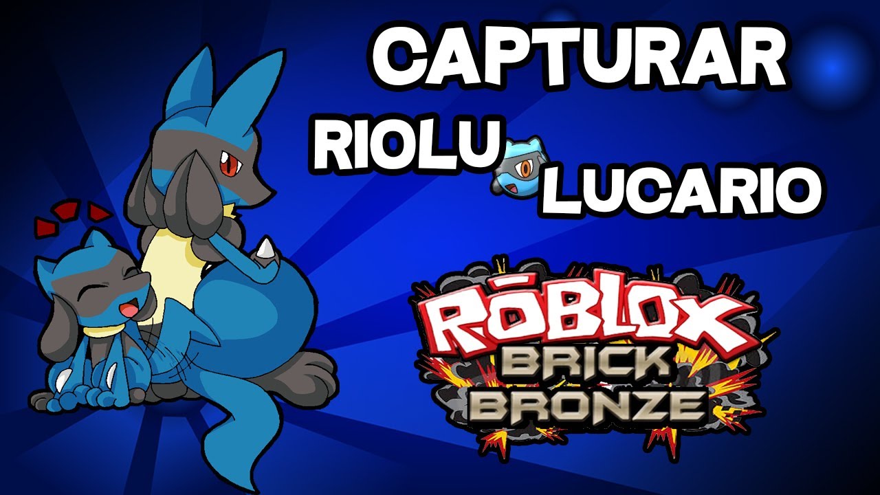 Como Capturar A Riolu Y Lucario En Pokemon Roblox Brick Bronzeguia En Español - pokemon in roblox brick bronze