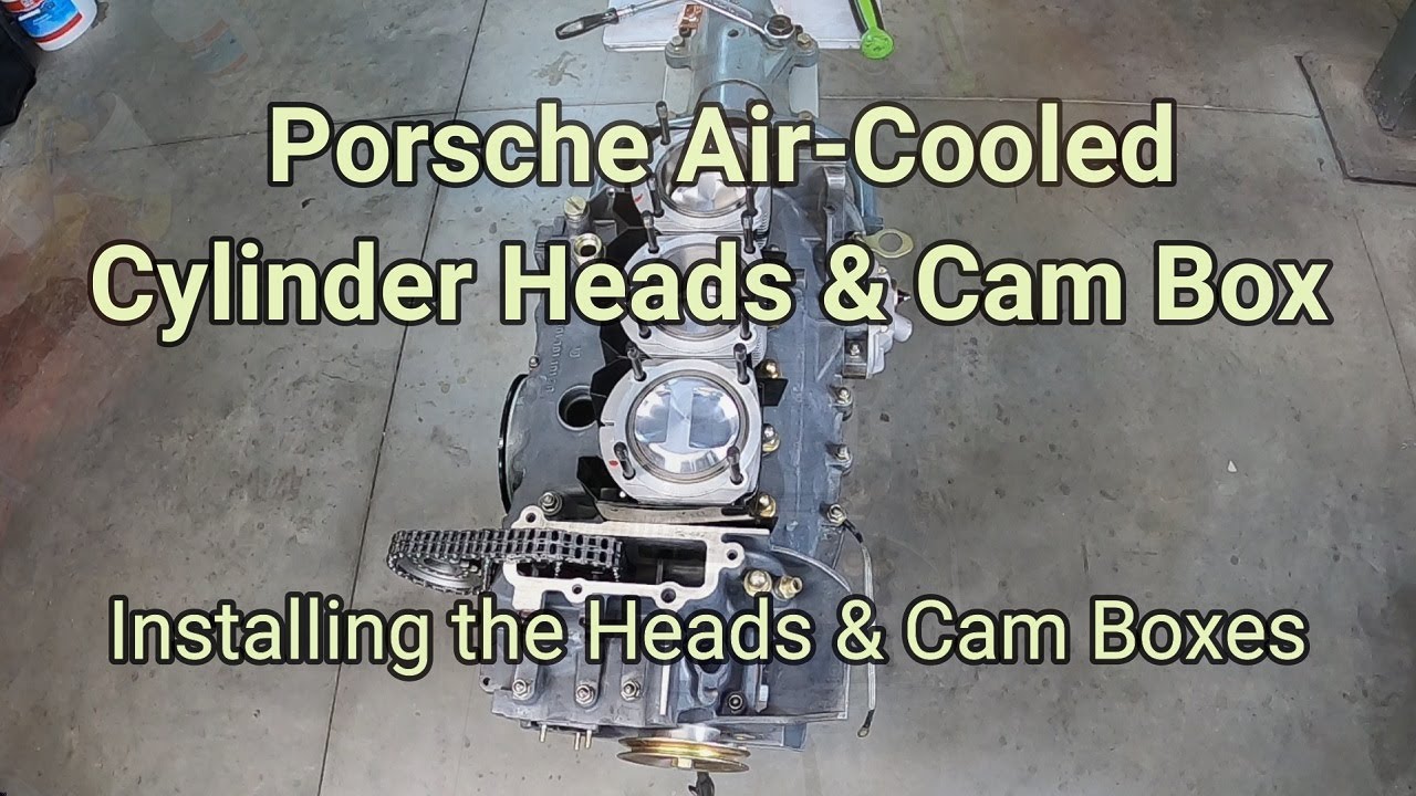 Porsche Air-Cooled Cylinder Heads To Cam Boxes