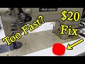 Slow Down Your Industrial Machine on the CHEAP!! How to Slow Down an Industrial Sewing Machine